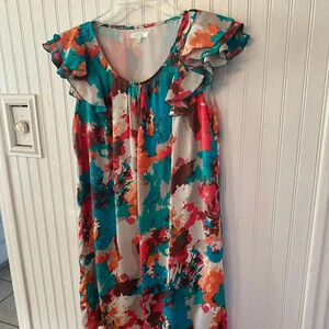 Jade by Melody Tan ruffle sleeve dress